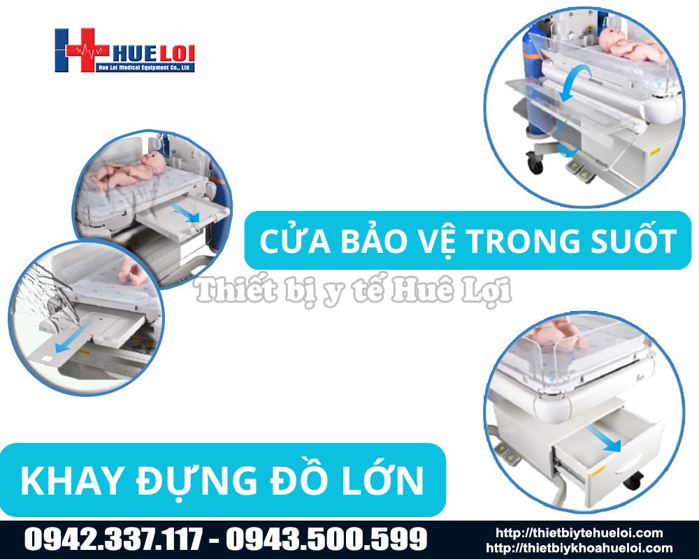 Máy sưởi ấm trẻ sơ sinh cao cấp